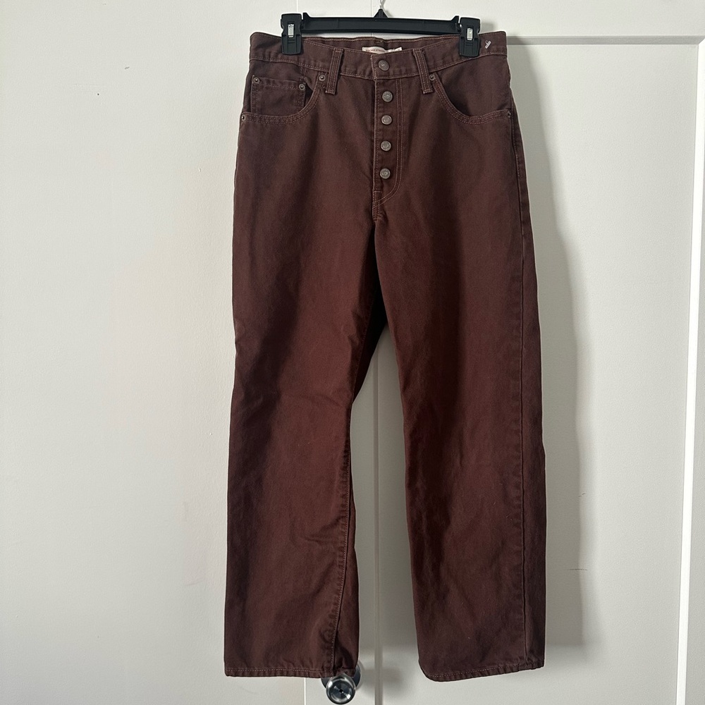 Levi’s Ribcage Straight Ankle Jeans